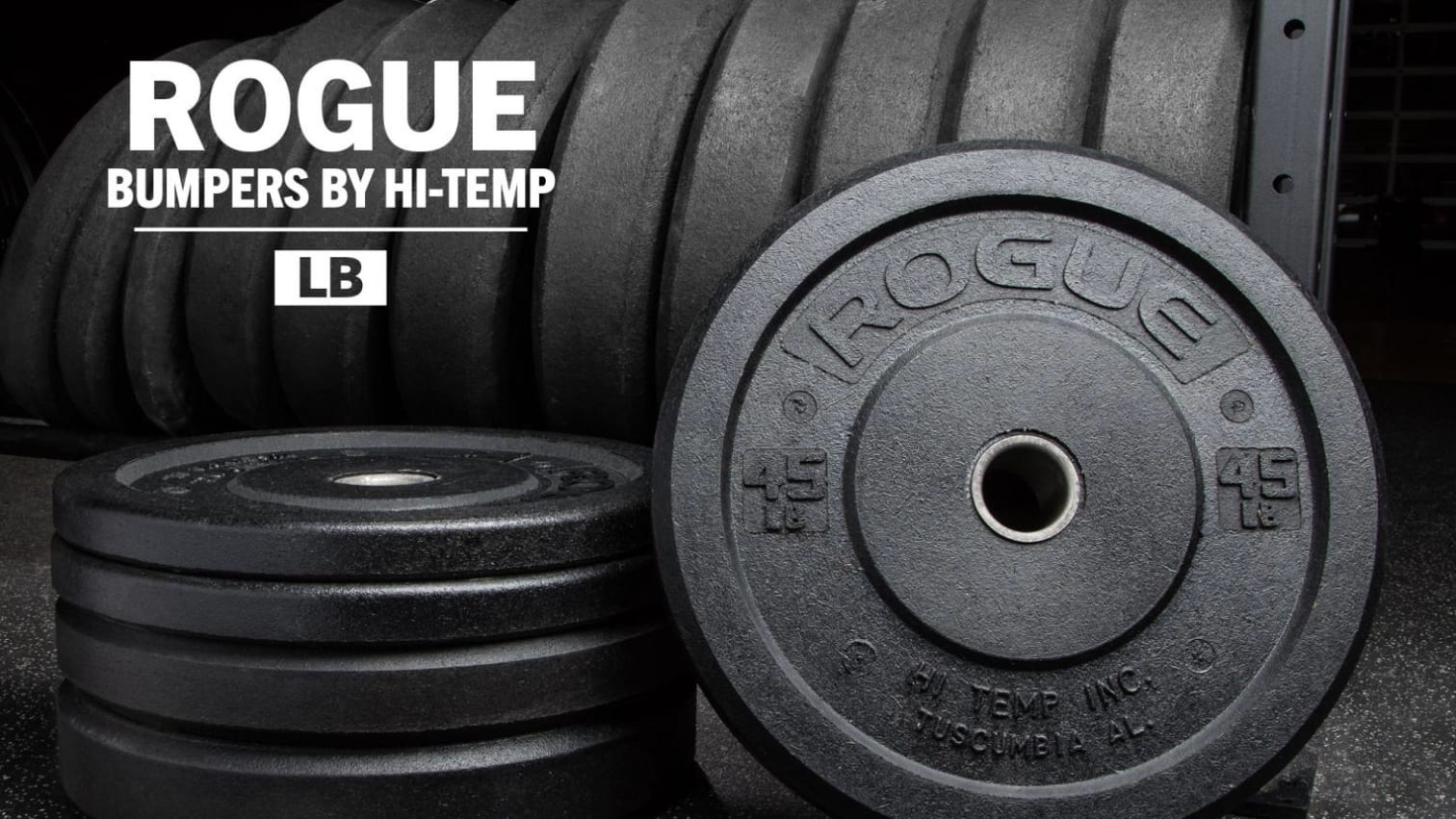 Rogue Bumper Plates By Hi-Temp - Weightlifting Plates